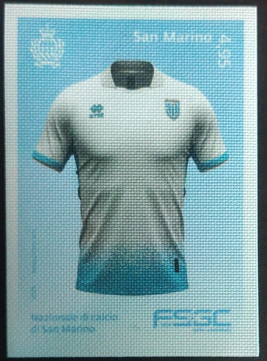 San Marino San Marino 2025 National football team of San Marino Flock Stamp