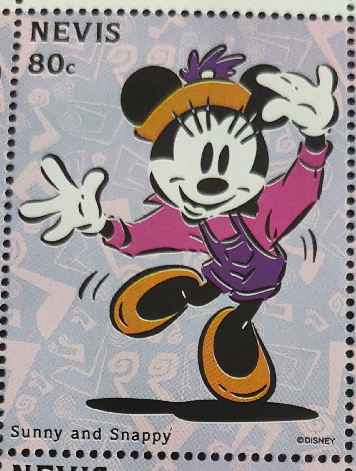 Nevis 1994 beautiful single stamp on Mickey mouse 🐀