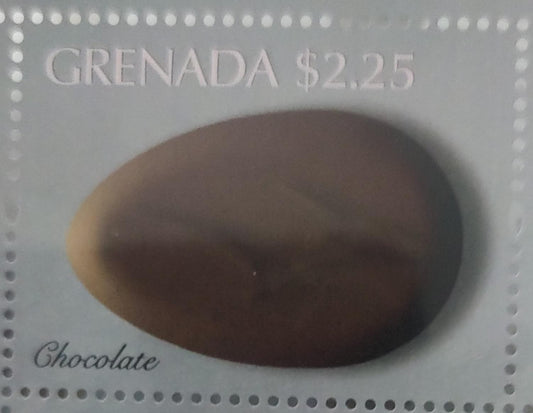 GRENADA chocolate scented stamp.