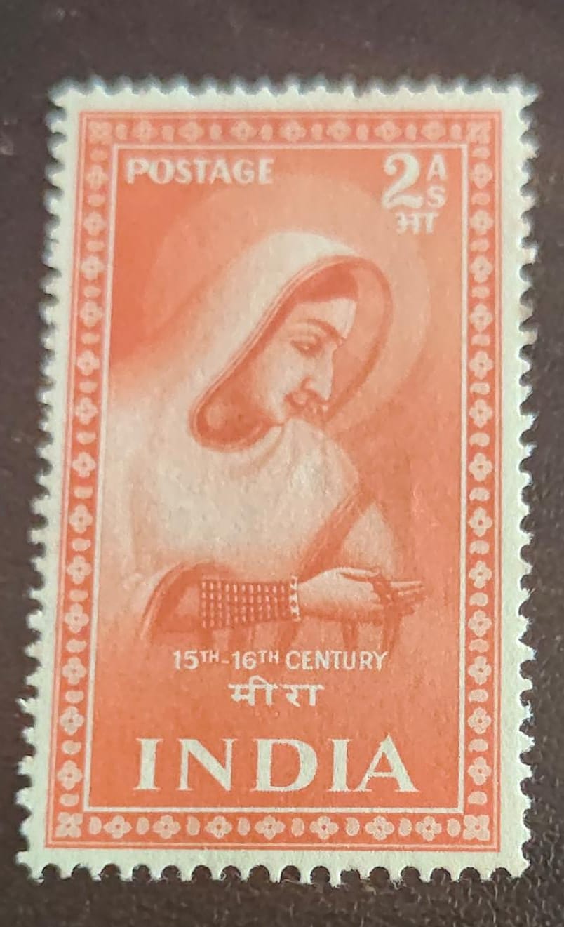 India Mint-1952- India Saints and Poets- Meera Bai