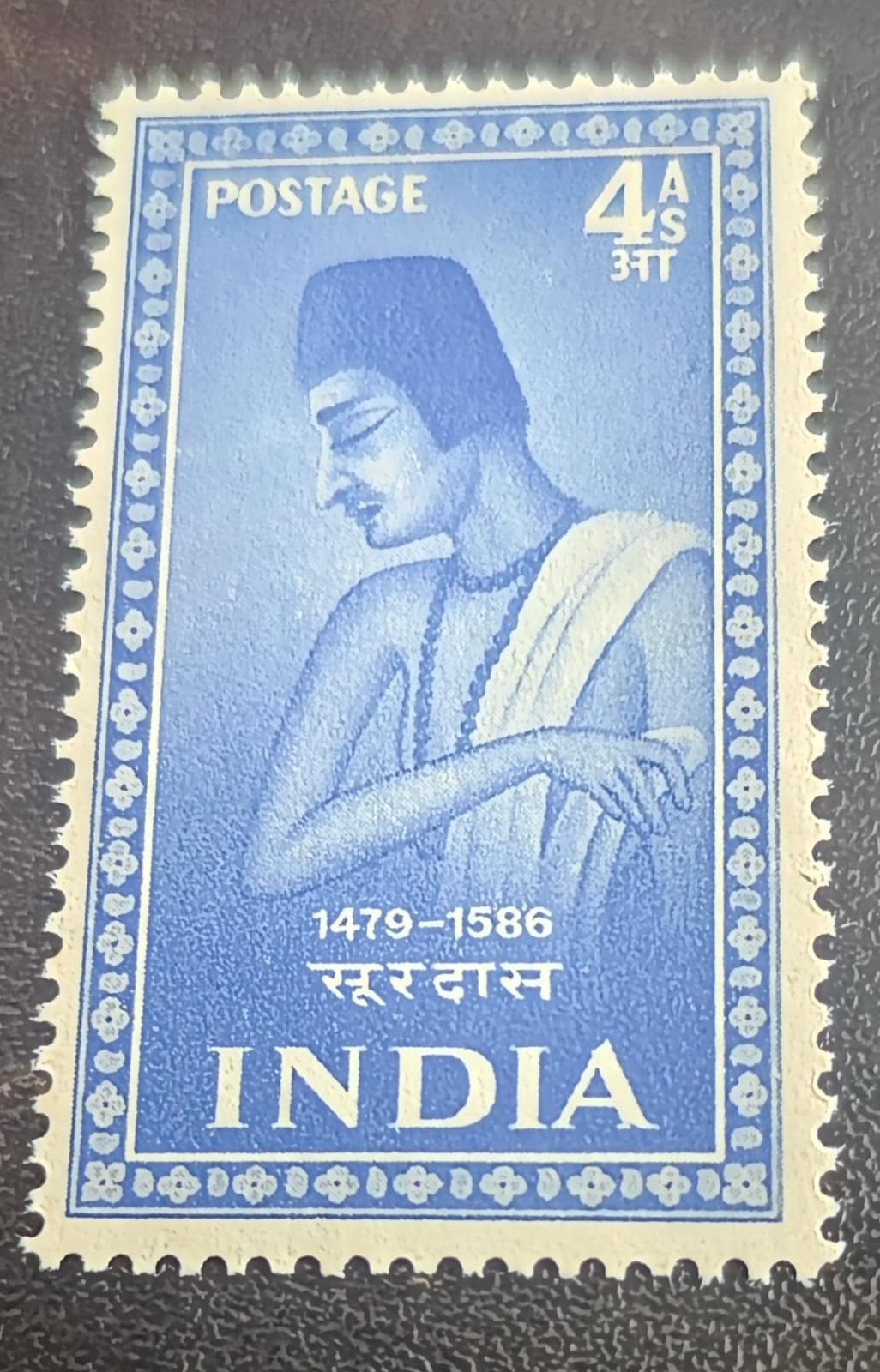 India Mint-1952- India Saints and Poets- Surdas