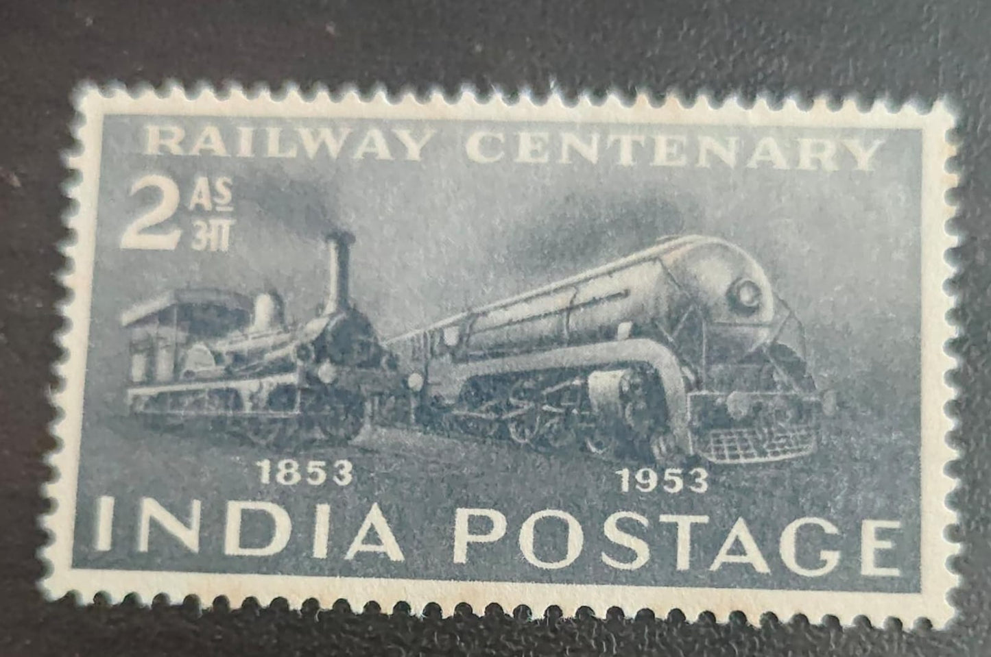 India mint-1953-Railway Centenary