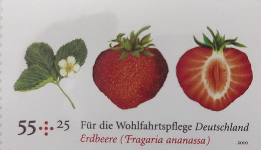 Germany strawberry 🍓 scented ms. Issued in 2010