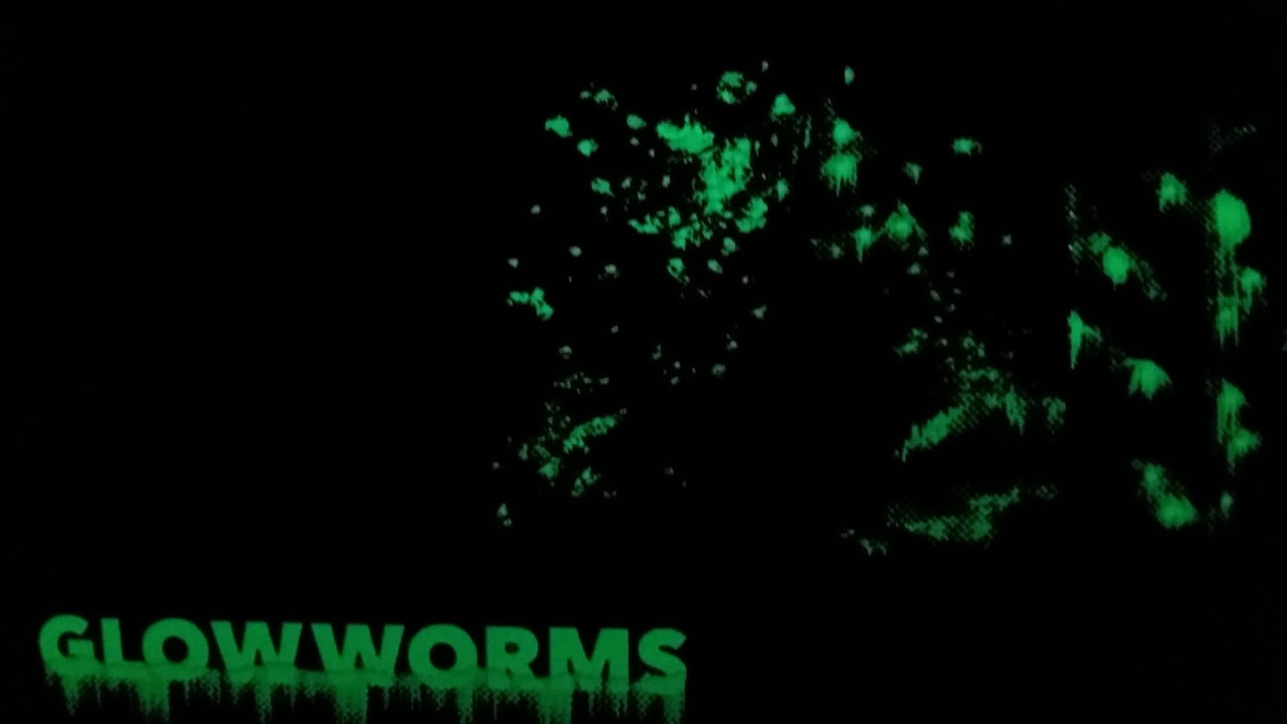 NZ glow in dark ms on worms.  Best glow in dark ms till now.