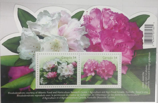 Canada odd shaped ms on flowers.
