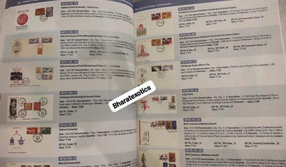 An excellent guide book for Indian First Day Covers (FDCs) and folders with  Set of stamps, se-tenant stamps and Miniature sheets.