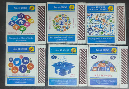 set of 6  different Boxes