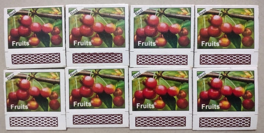 Set of 8 match boxes