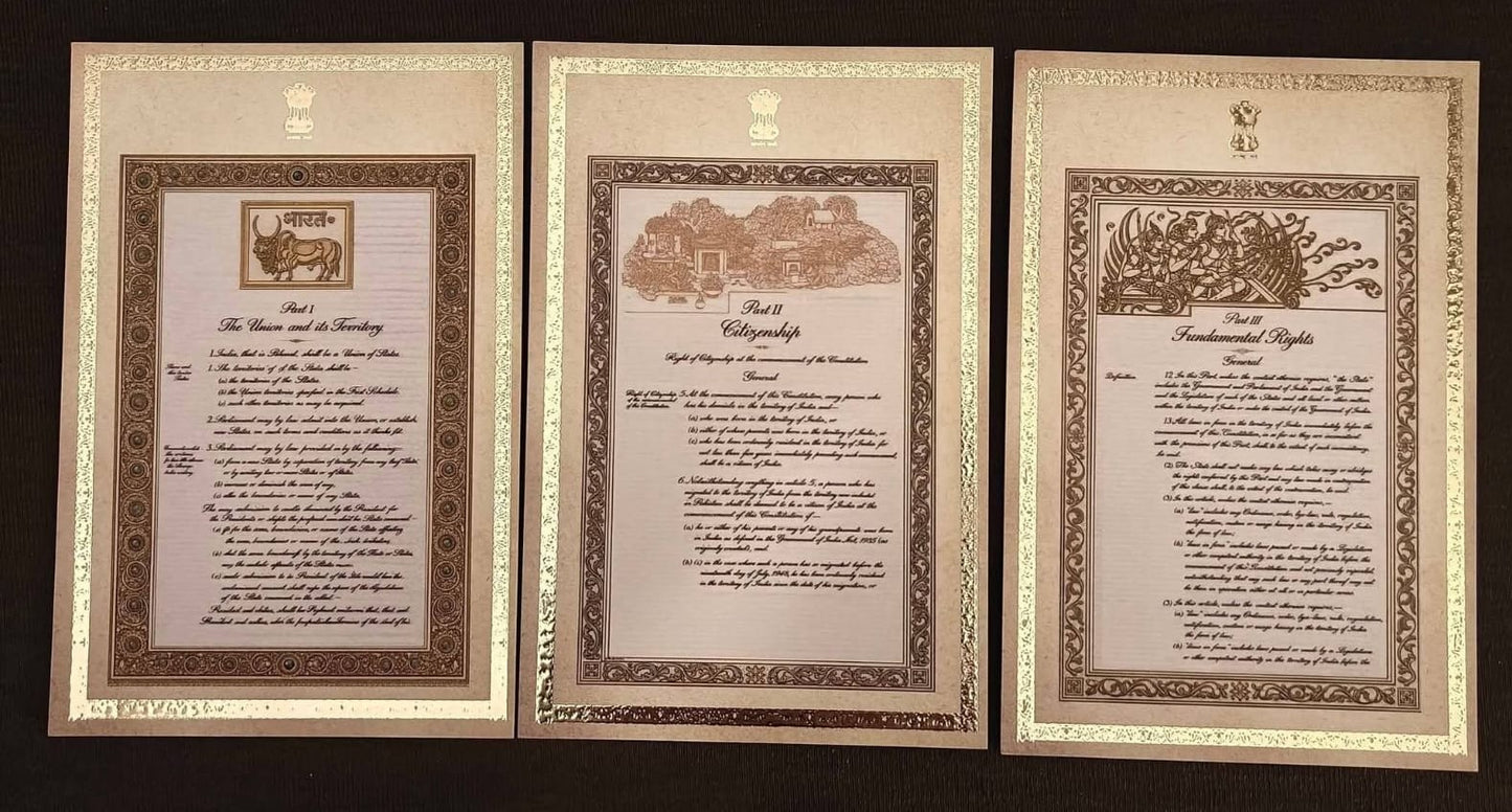 Constitution of India – Premium Postcard Set