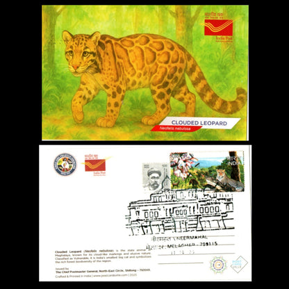 A beautiful set of picture postcards on Biodiversity of India's North East, with inauguration day permanent pictorial cancellations of Neermahal