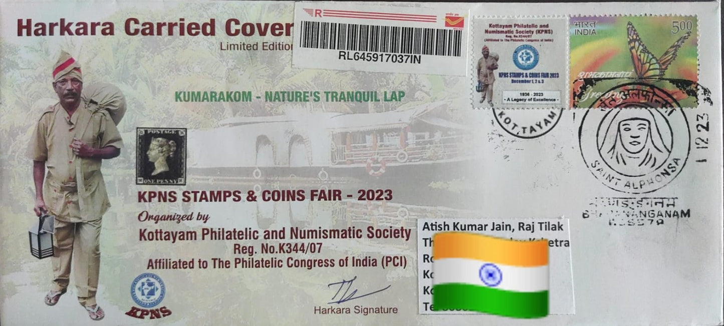 Harkaara carried covers released on occasion of KPNS stamps exhibition 2023