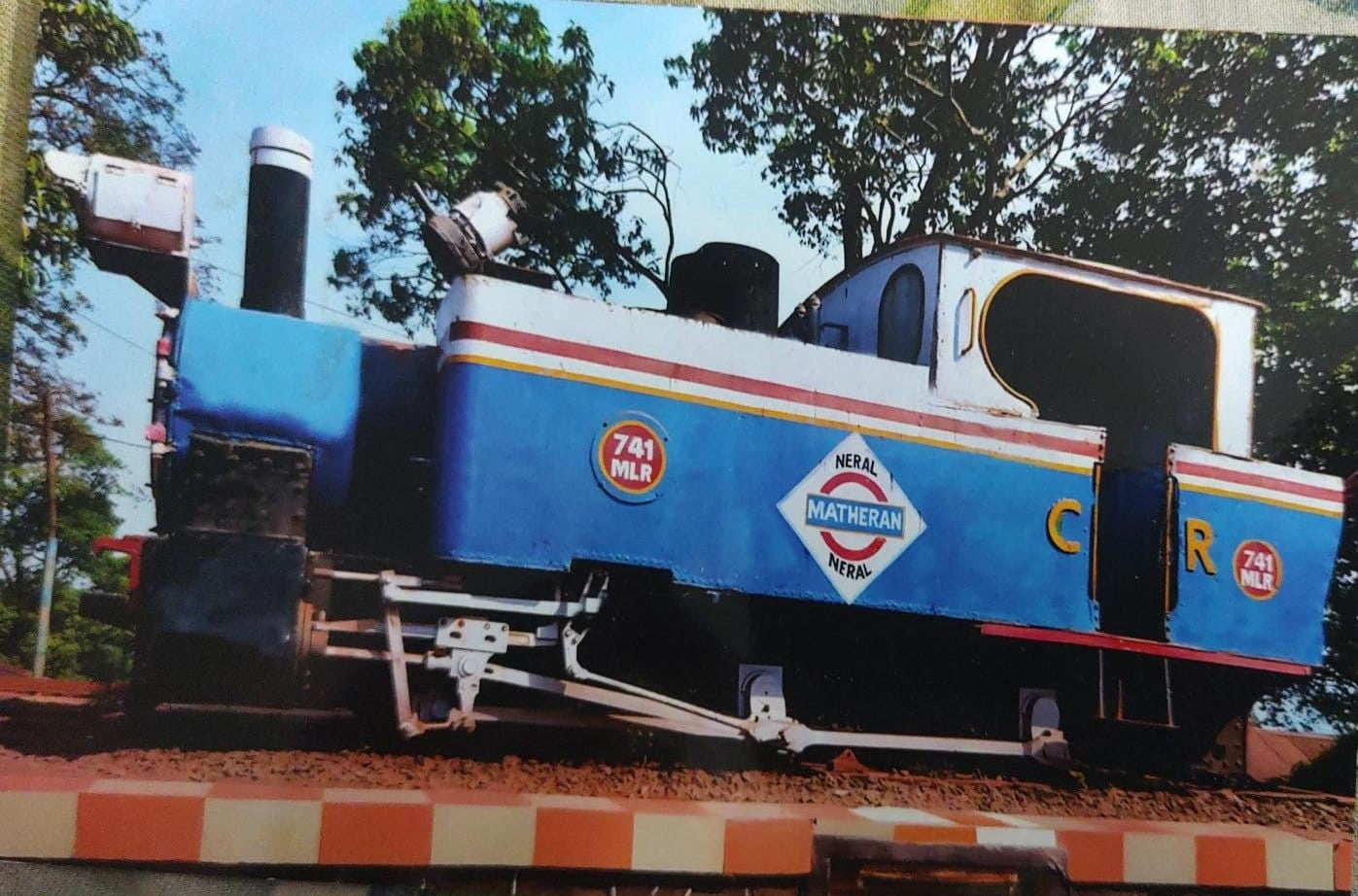 Matheran Toy train inaguration day PPC  Dt 17.01.2025 on picture post card issued by Postal department limited numbers issued.