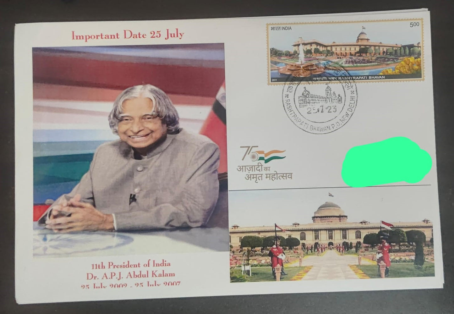 Dr. A P J Abdul Kalam - 11th President of India