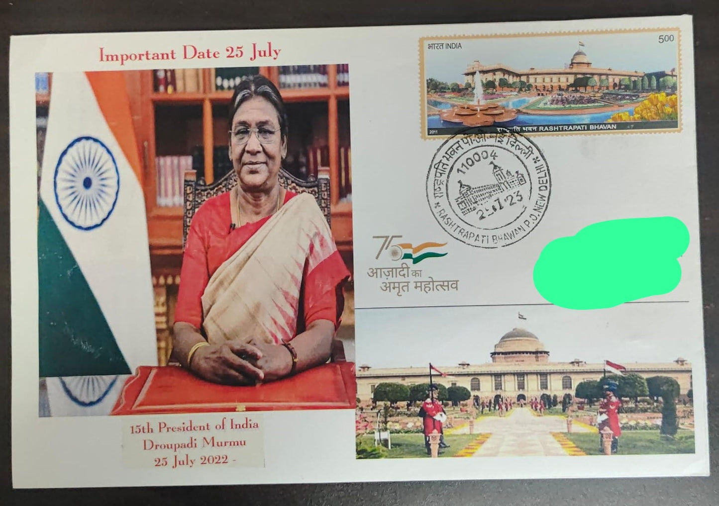 Droupadi Murmu - 15th President of India