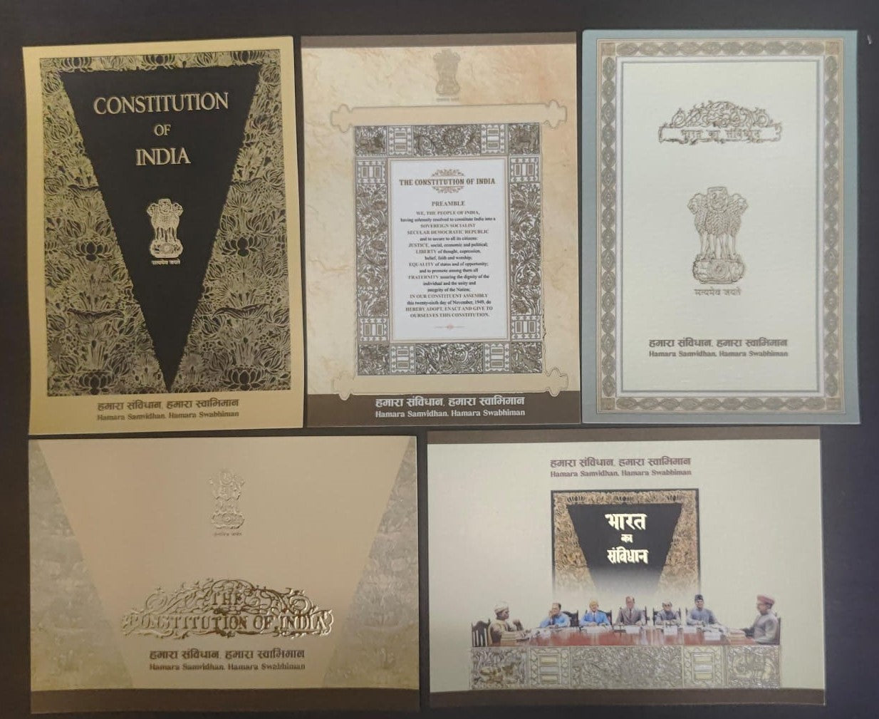 A beautiful set of 5 pic postcards issued by Dept of Posts with New Delhi cancellation. dated 20-01-2025