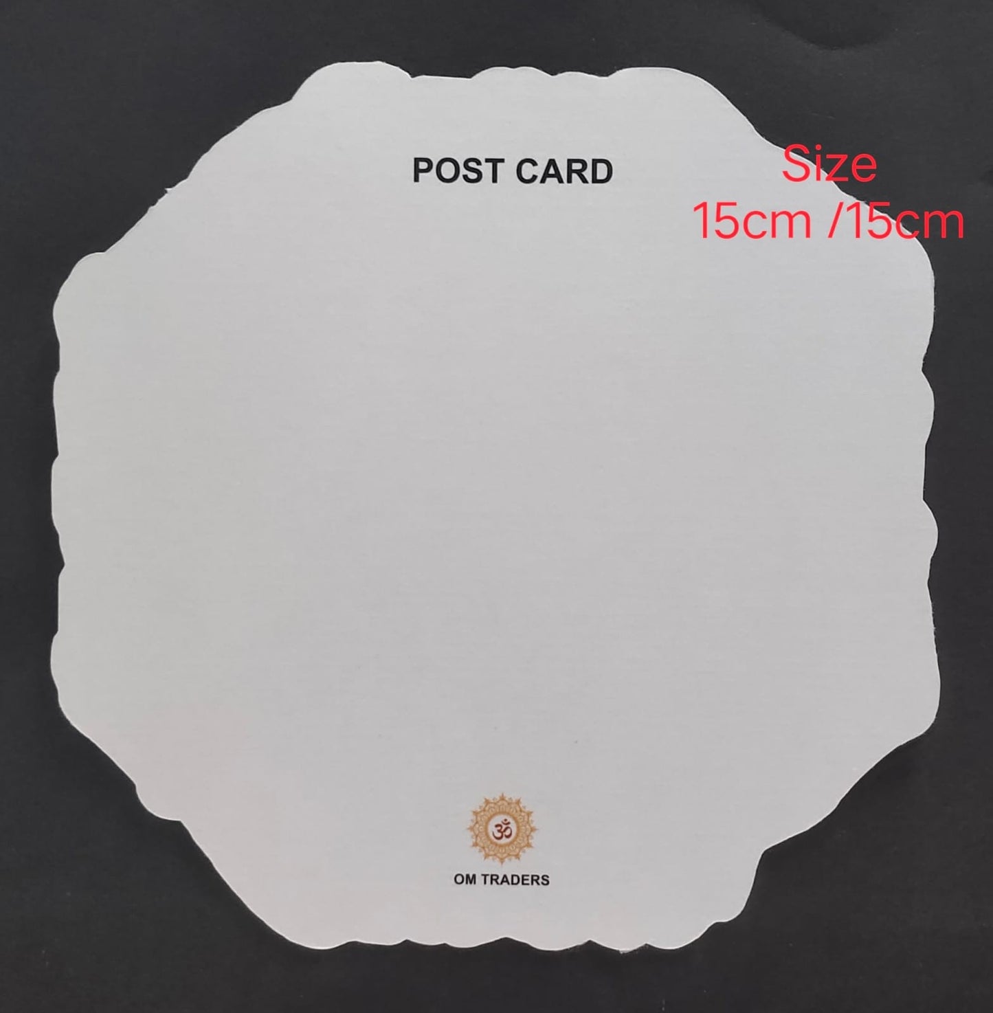 Die Cut private  Picture post Cards on  Shivaji Maharaj 5 diff beautiful postcards -blank