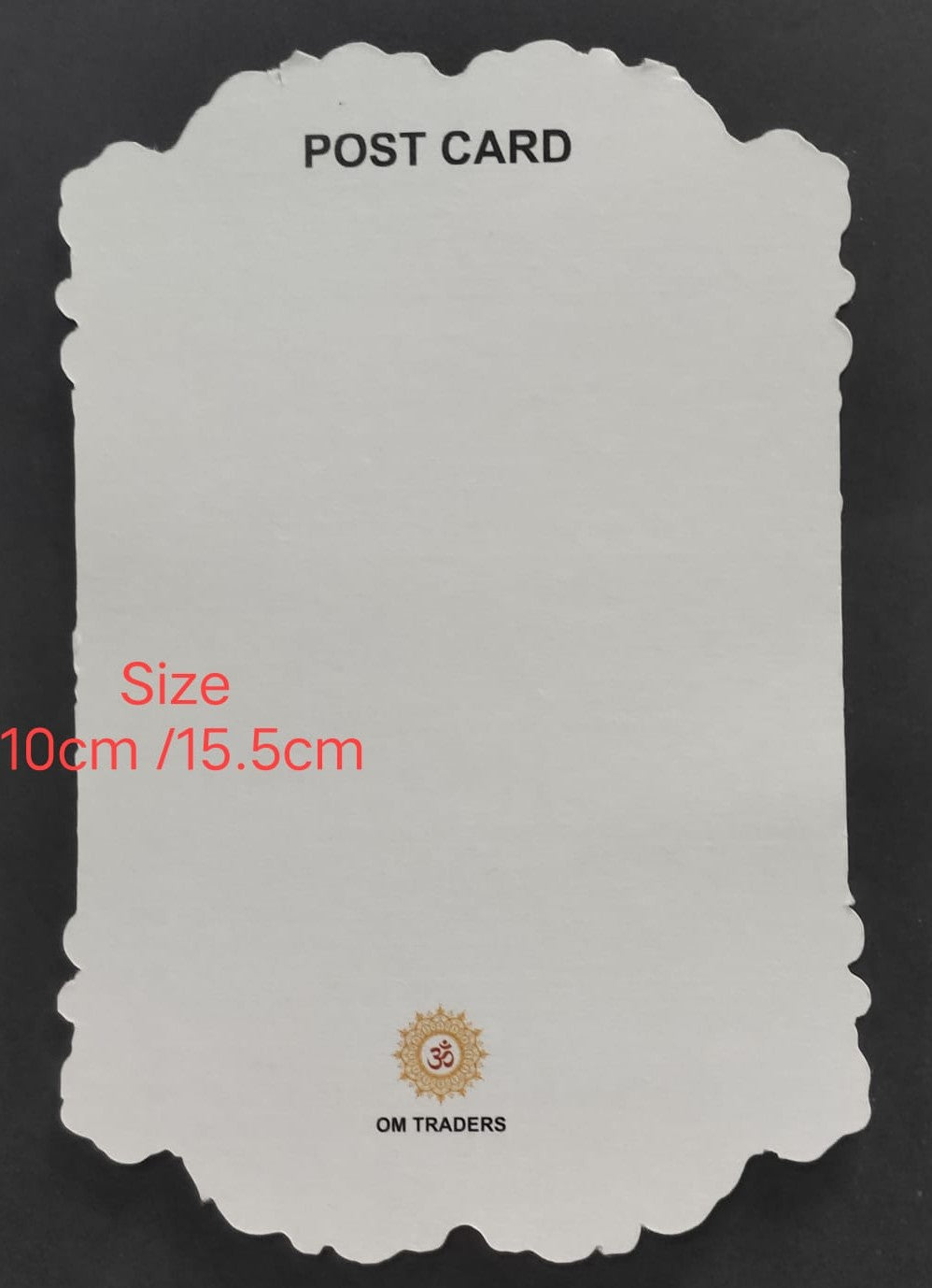 Die Cut private  Picture post Cards on  Shivaji Maharaj 5 diff beautiful postcards -blank