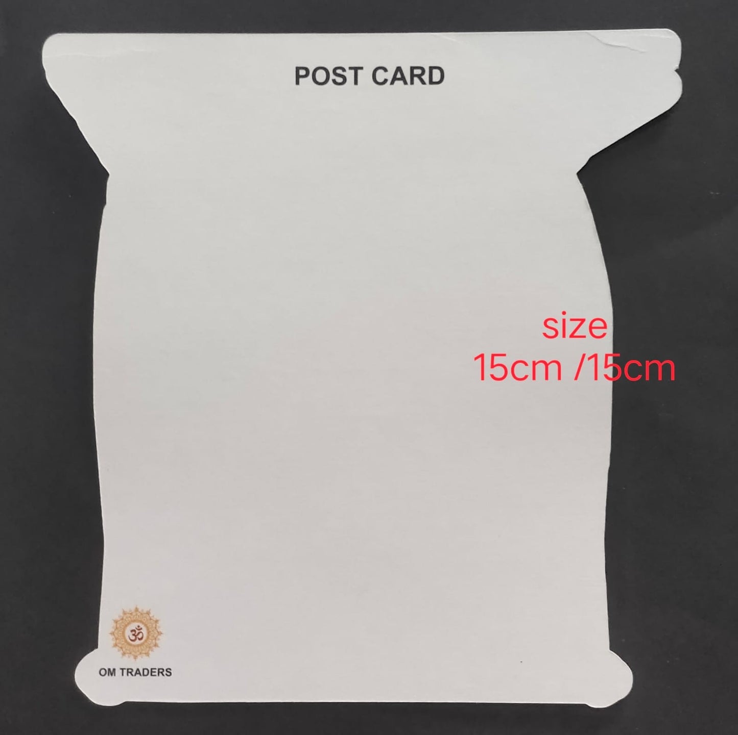 Die Cut private  Picture post Cards on  Shivaji Maharaj 5 diff beautiful postcards -blank