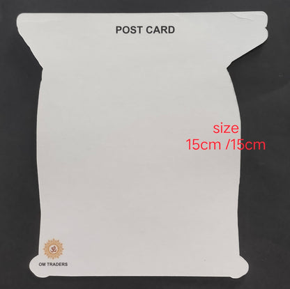 Die Cut private  Picture post Cards on  Shivaji Maharaj 5 diff beautiful postcards -blank