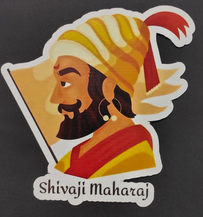 Die Cut private  Picture post Cards on  Shivaji Maharaj 5 diff beautiful postcards -blank