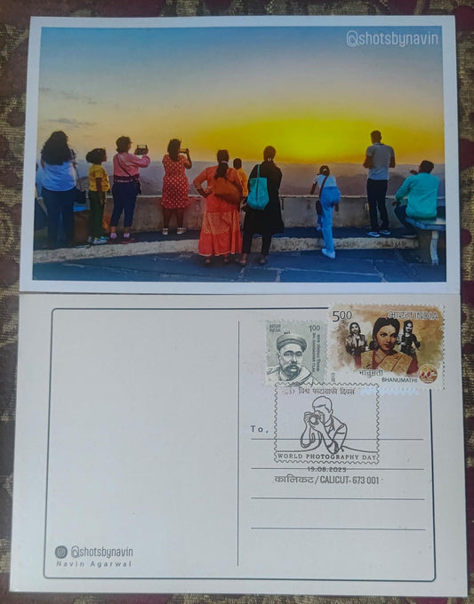 world Photography Day  Special cancellation 19.08.2025  On Picture Post card