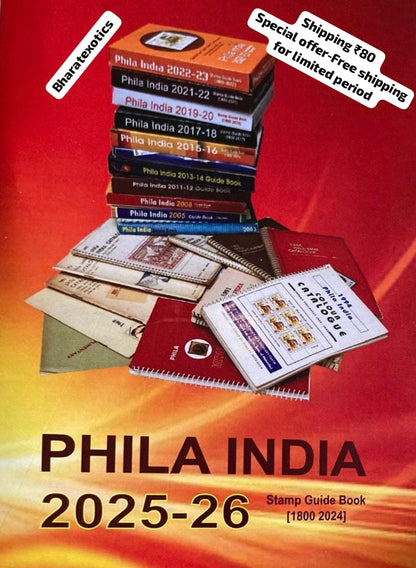 Latest Phila India stamps catalogue 2025-26