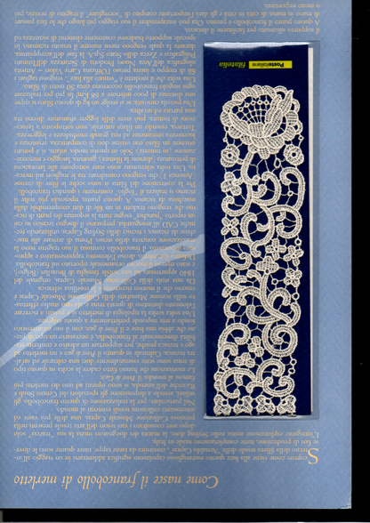 Italy embroidery stamp issued in 2004-Full set in special folder