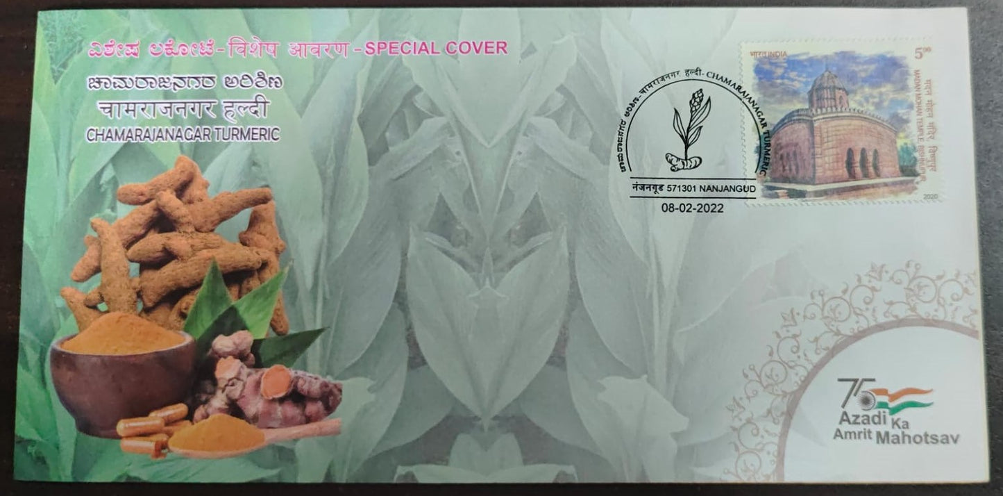 GI tag Chamrajnagar Turmeric   Special cover