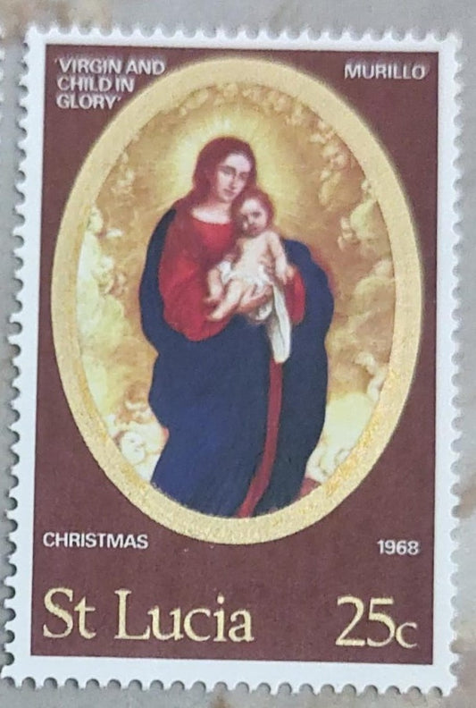 St.Lucia  Virgin and child in Glory