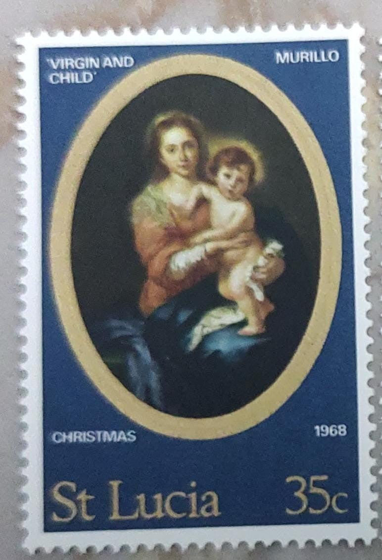 St.Lucia  Virgin and child