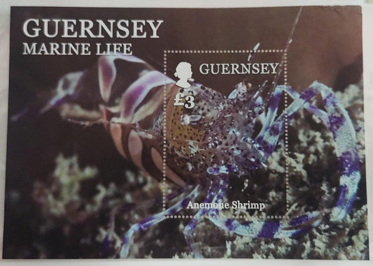 Guernsey 2014 Marine Life-  sheet MNH  With Augmented reality feature