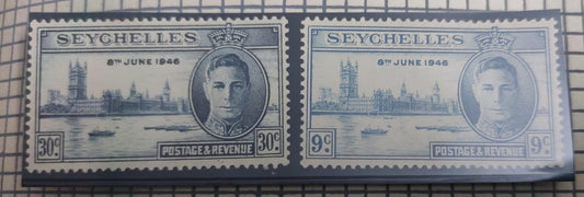 Seychelles 1946 victory issue MNH