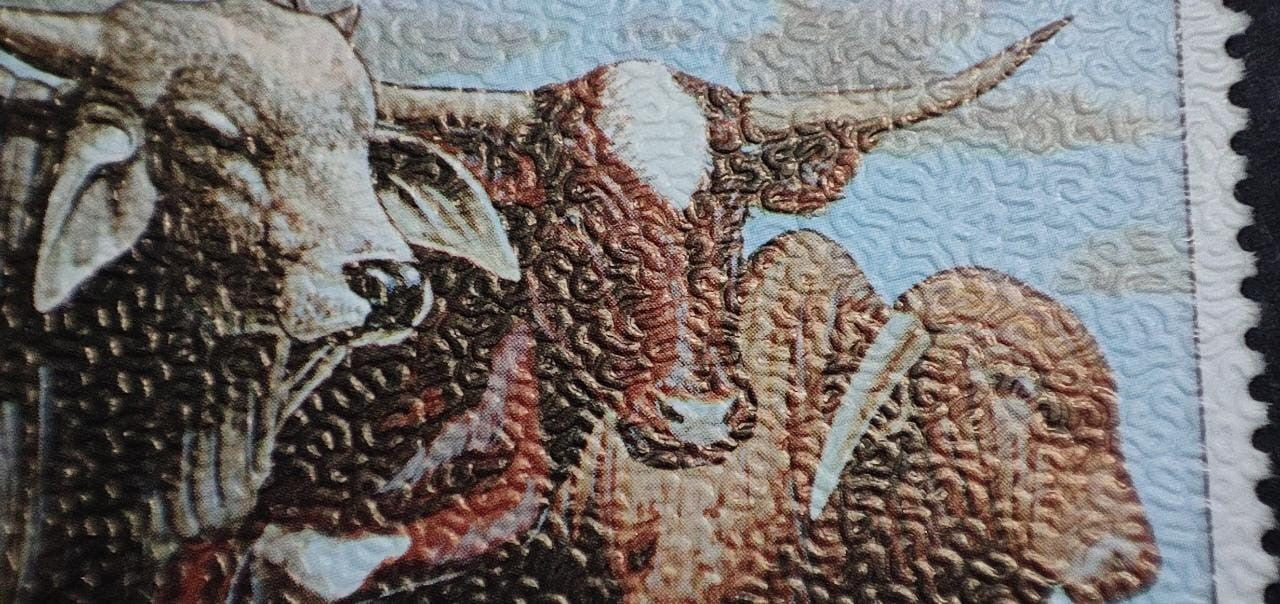 Botswana- a difficult country to get stamps from - world's first Sand Grained paper stamp set..Textured surface... FDC