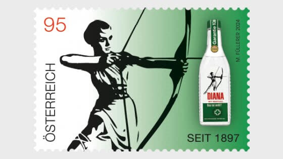 Austria latest stamp with scent of menthol- world's first stamp with scent of menthol