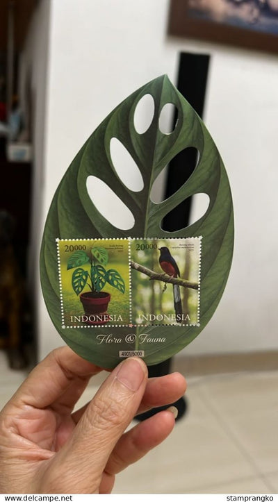 Indonesia 2025 Flora and Fauna Leaf