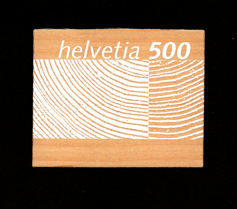 Switzerland-World's first wooden stamp from Switzerland. Mint and super condition.
