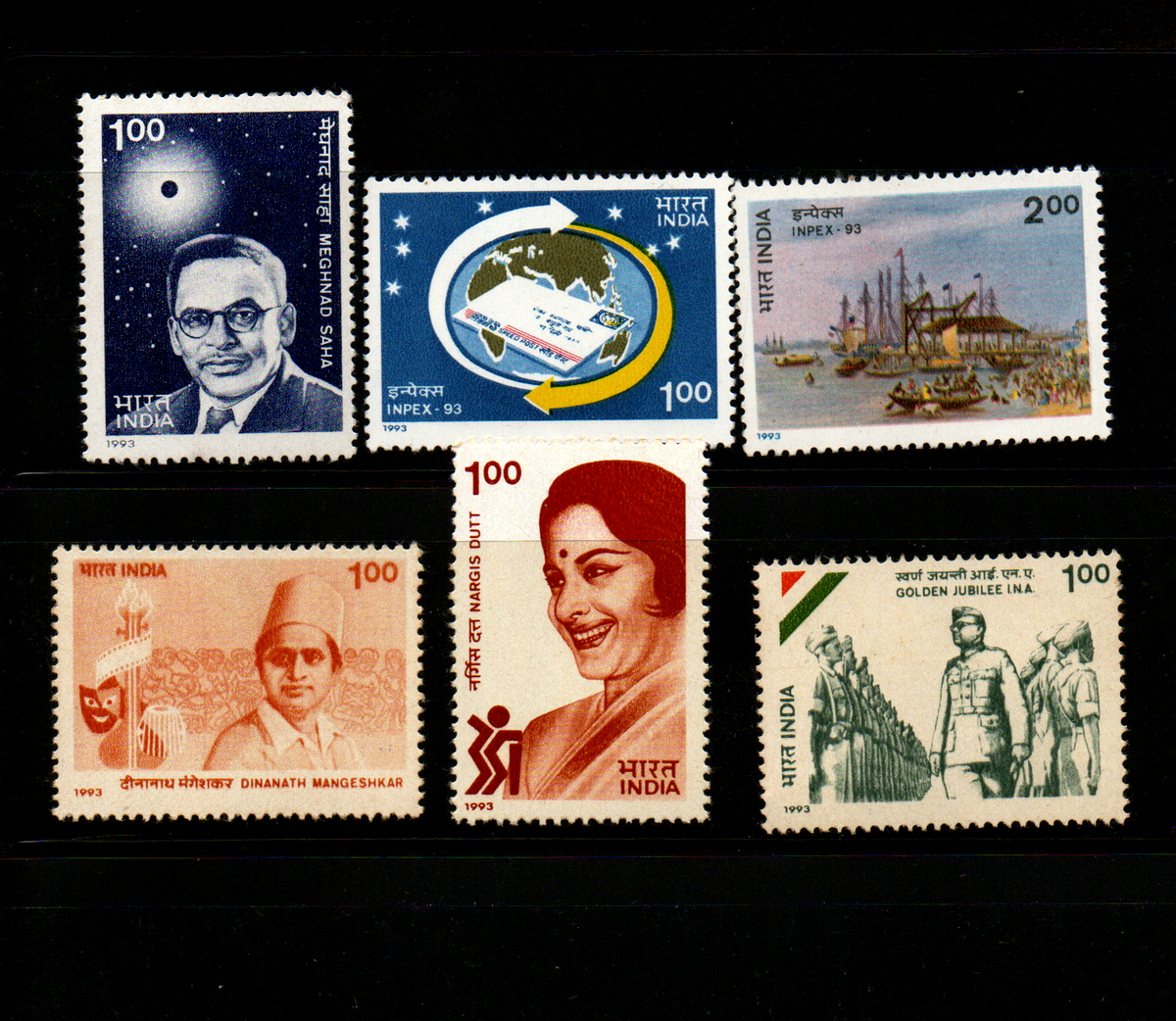 India-1993 Full Year pack MNH Stamps