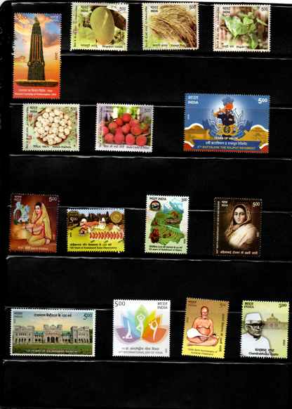 India 2025  Full Year Pack mint stamps