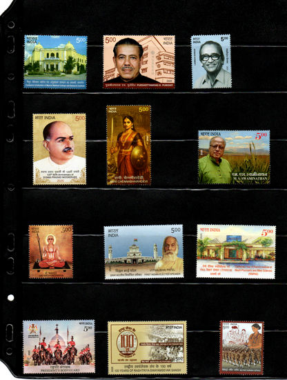 India 2025  Full Year Pack mint stamps