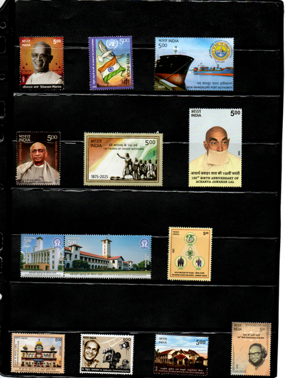 India 2025  Full Year Pack mint stamps