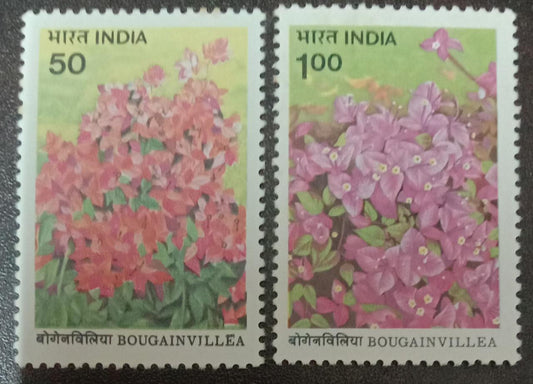 India mint-1985 Bougainvillea.