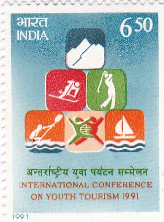 India Mint-1991 International Conference of Youth Tourism New Delhi.