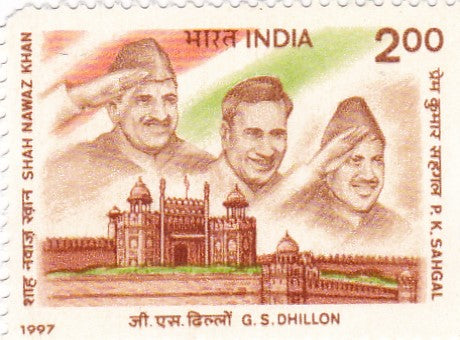 India mint-1997 I.N.A Stalwarts.