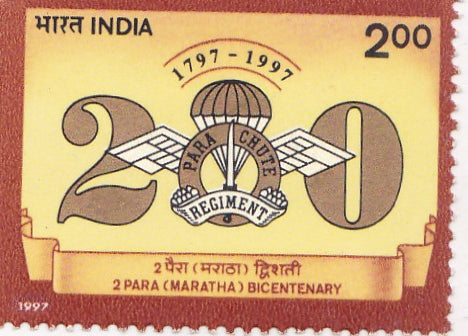 India mint-1997 Bicentenary of 2nd Para Battalion