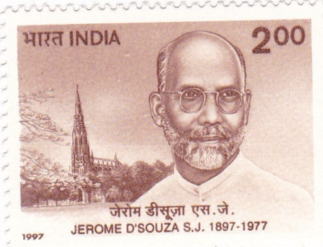 India mint-1997 Birth Centenary of Jerome D,Souza