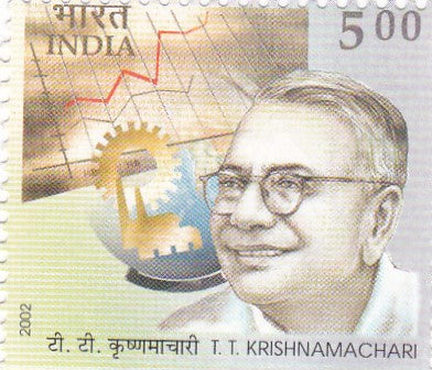 India mint-31 Dec '2002' TTK,Tiruvellore Thattai Krishnamachari
