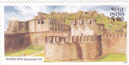 India mint-31 Dec '2002 Forts of Andhra Pradesh -Golconda and chandragiri