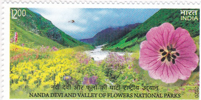 India Mint-2020 Nanda Devi and Valley of flowers National Park.