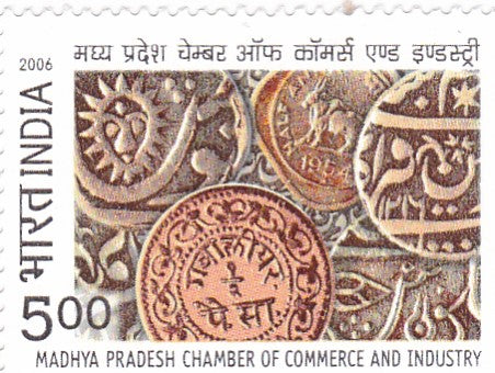 India mint- 12 Oct  '06 100 years of Madhya Pradesh Chamber of commerce& Induatry Gwalior