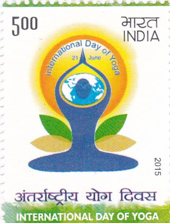 India Mint-2015 International Day of Yoga.